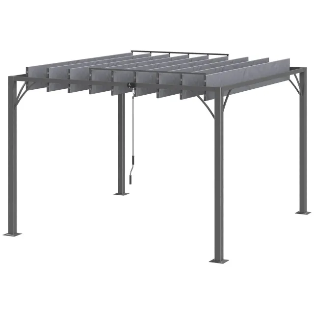Pergola 3 x 3 m Bioclimatica con Lamelle Orientabi