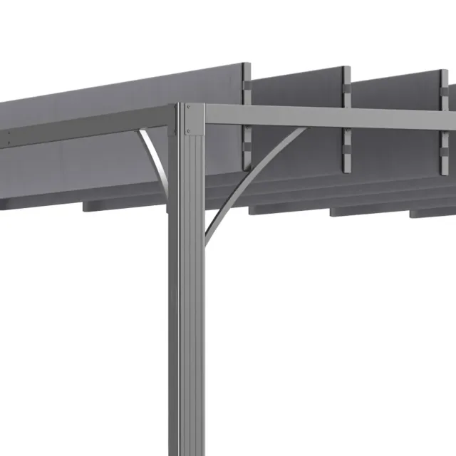 Pergola 3 x 3 m Bioclimatica con Lamelle Orientabi