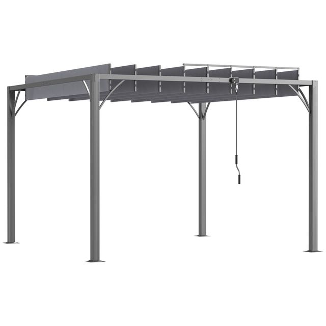 Pergola 3 x 3 m Bioclimatica con Lamelle Orientabi