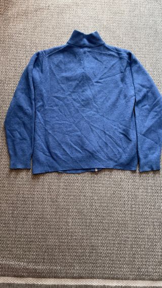 Jersey Gant Azul Cremallera