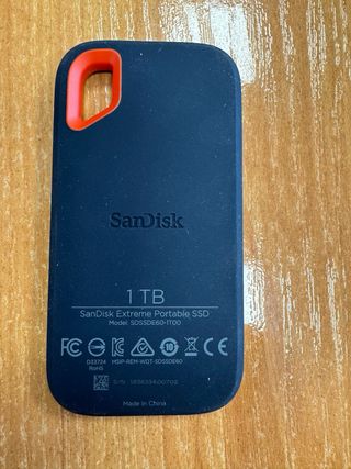 SanDisk Extreme SSD Portátil 1TB