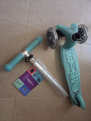 Patinete Micro Mini Deluxe Glow LED