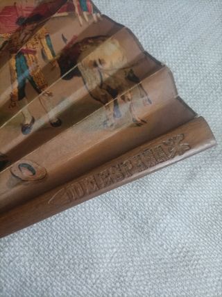 Abanico taurino años 40
