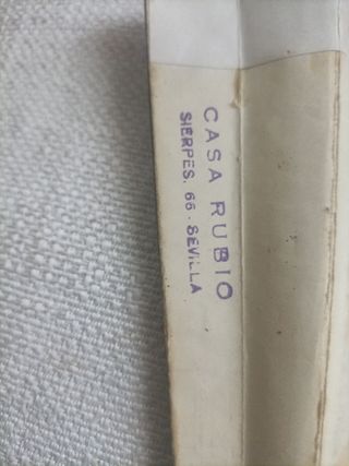 Abanico taurino años 40