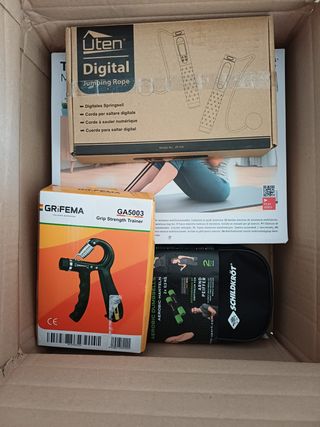 Pack Fitness: Pesas Schildkröt Cuerda Inalambrica