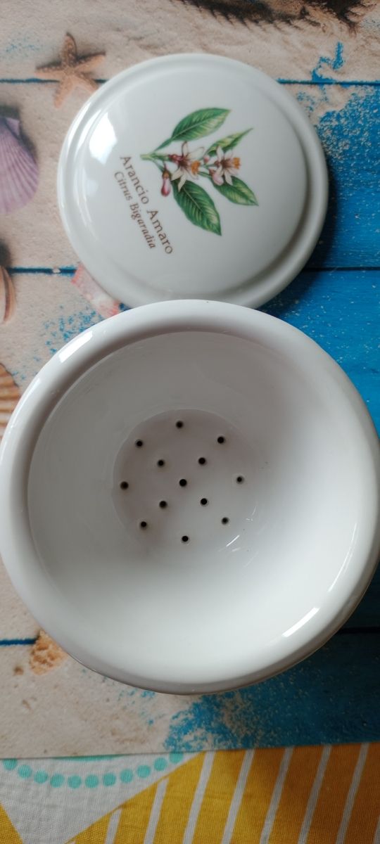 Tazza tisana ceramica Arancio Amaro