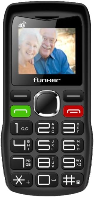 Teléfono Móvil Funker C140 Classic 4G Negro