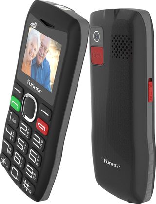 Teléfono Móvil Funker C140 Classic 4G Negro