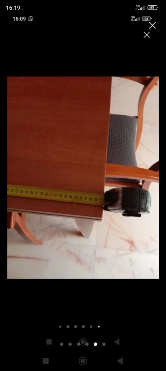 Mesa de comedor con 6 sillas