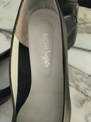 Zapatos de Piel El Corte Inglés Talla 41