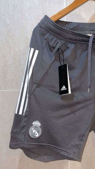 Pantalón corto Adidas Real Madrid gris