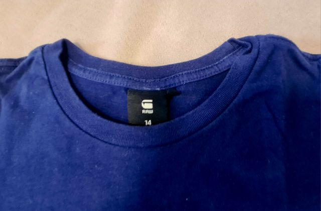 T-shirt blu G-Star RAW taglia 14