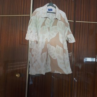Camisa Jack & Jones XXL Beige Estampada