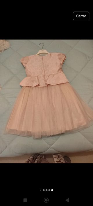 Vestido de ceremonia , segundo traje de comunión 
