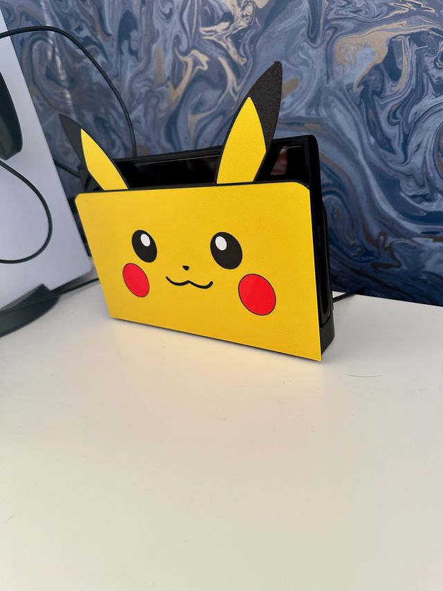 Tapa Base Switch Pikachu