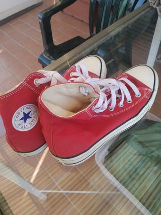 Converse Rosse Alte
