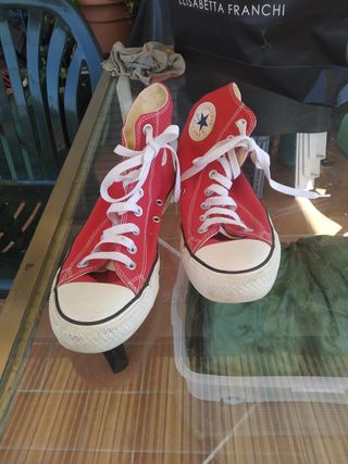 Converse Rosse Alte