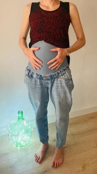 Pantalones premamá vaqueros