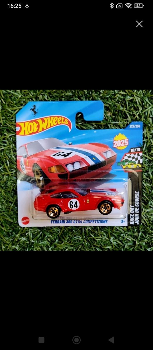 Hot Wheels Ferrari 365 GTB4 Competicione 2025