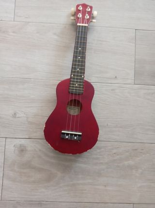 Ukelele rojo
