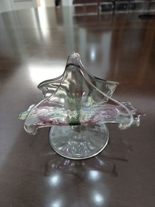 Porta tovagliolini in vetro soffiato