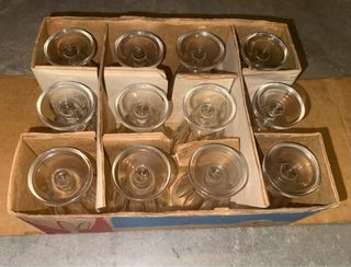 6 Copas Francia Antiguas Cristal Arcoroc