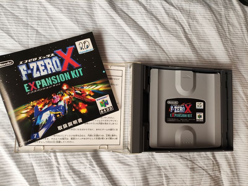F-Zero X Expansion Kit Nintendo 64 DD de Segunda mano por 200 EUR