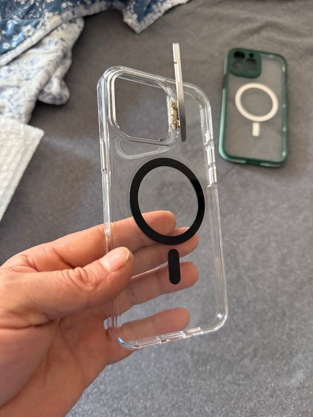 Funda transparente para iPhone