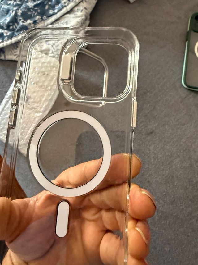 Funda transparente para iPhone