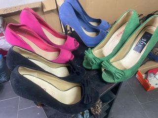 Lote de 4 pares de zapatos talla 38