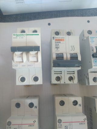 Magnetotermicos monofásicos