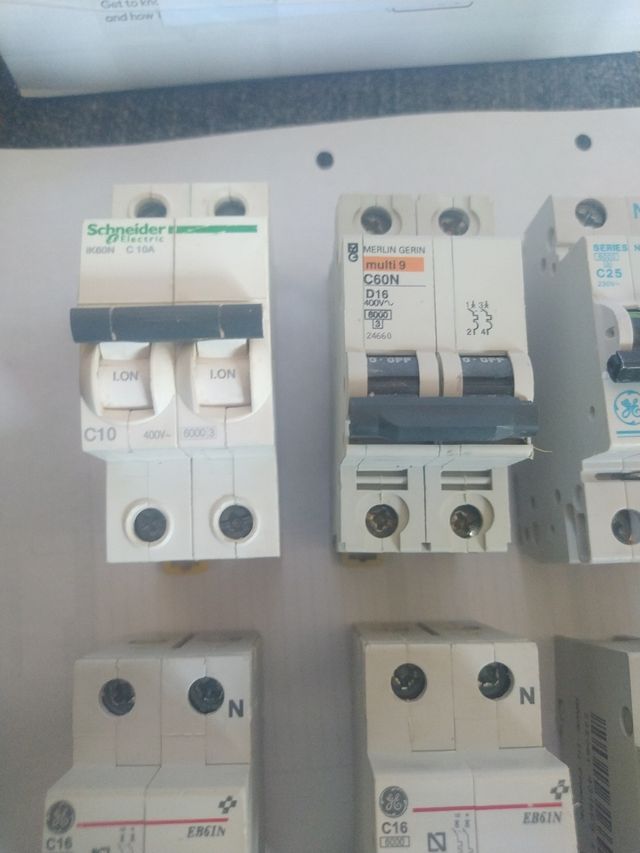 Magnetotermicos monofásicos