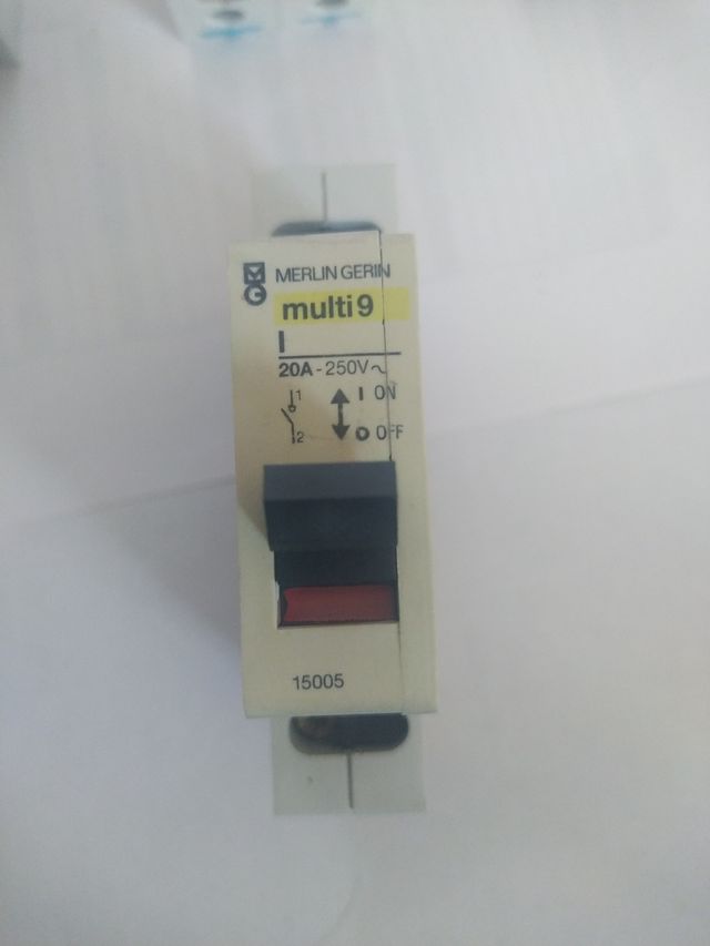 Magnetotermicos monofásicos