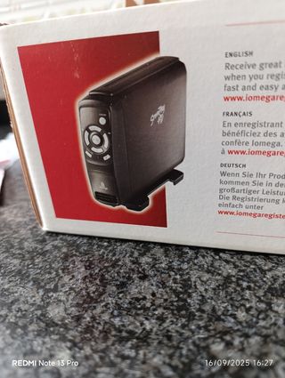 Disco Duro Externo iomega 500GB