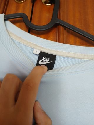 Sudadera Nike Swoosh Azul