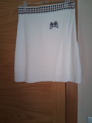 Falda Camaleónica Blanca