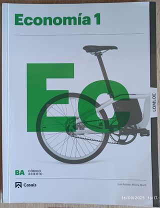 Economía 1 BA LOMLOE