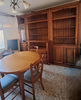 Conjunto Mueble Salón Roble