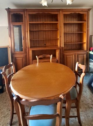 Conjunto Mueble Salón Roble