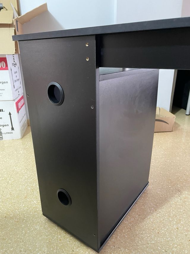 Escritorio Negro Dormitorio