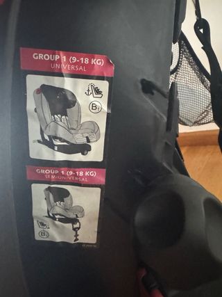 Silla Coche Casualplay Grupo 1 Isofix