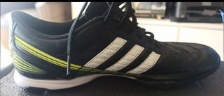 Zapatillas de fútbol sala Adidas negras