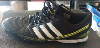 Zapatillas de fútbol sala Adidas negras