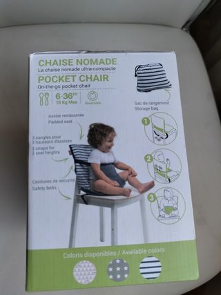 Trona de viaje portátil BabytoLove