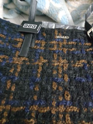 Bolso Misako Negro y Multicolor