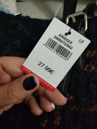 Bolso Misako Negro y Multicolor