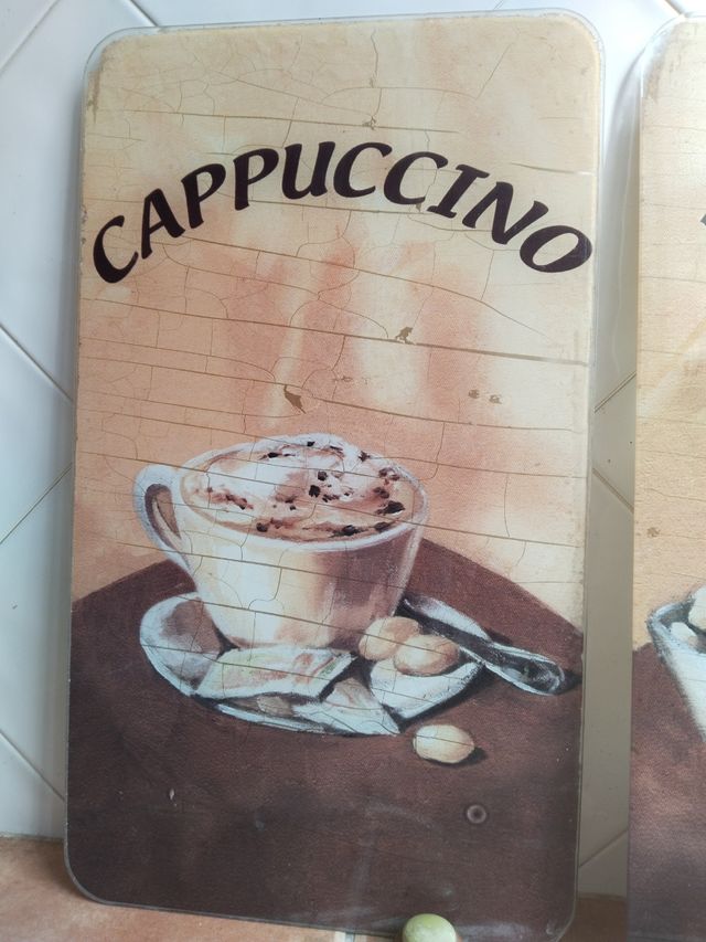 Panadería 
2 piezas 
Panel decorativo Cappuccino