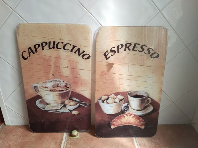 Panadería 
2 piezas 
Panel decorativo Cappuccino