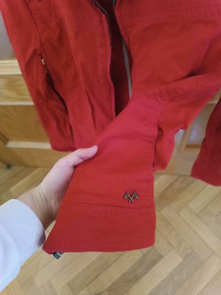 Cazadora Burberry Roja Talla M