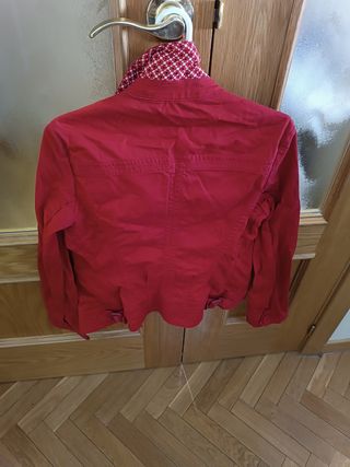Cazadora Burberry Roja Talla M